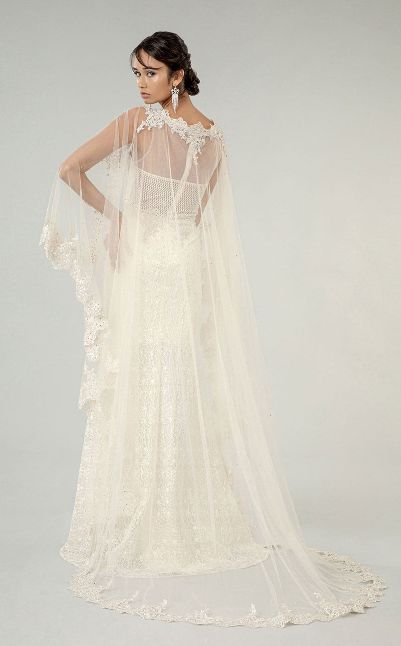 Elizabeth K GL1918 Dress Ivory