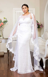 2 of 8 Elizabeth K GL1918 Dress White