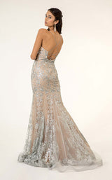 2 of 4 GLS by Gloria GL1921 Dress Silver-Nude