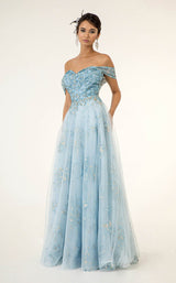 1 of 8 GLS by Gloria GL1922 Dress Baby-Blue