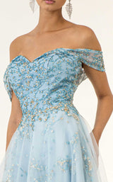 5 of 8 GLS by Gloria GL1922 Dress Baby-Blue