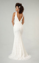 2 of 4 Elizabeth K GL1940 Dress Off-White