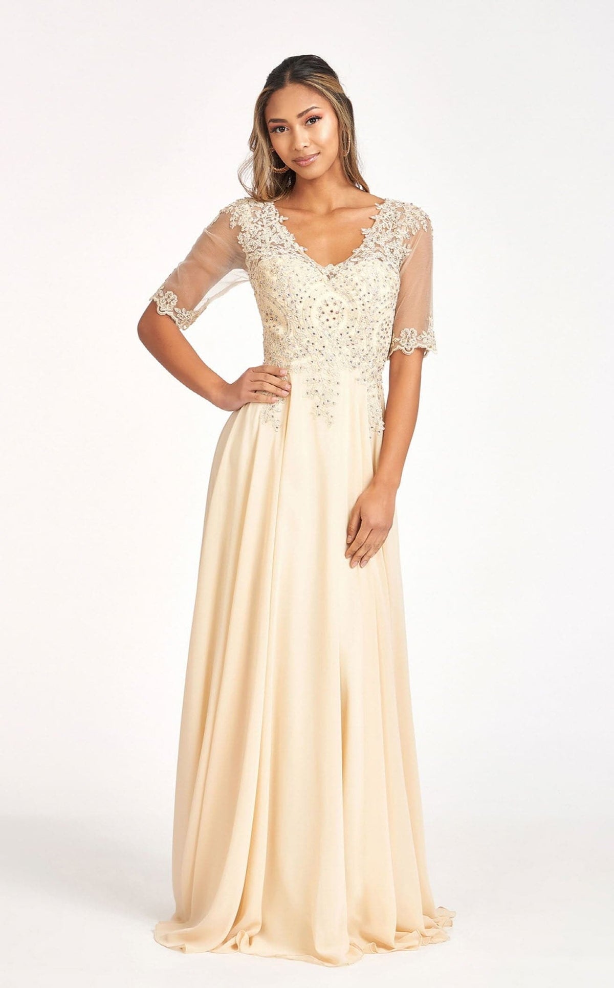 3/4 Sleeve Dresses: Designer Looks, Sale Prices  TheDressWarehouse