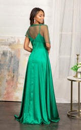 7 of 16 Elizabeth K GL1993 Dress Emerald-Green