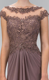 3 of 4 Elizabeth K GL2001 Dress Light-Brown-Brown