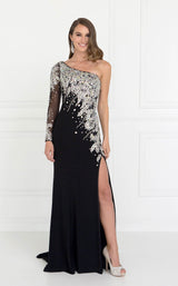 1 of 4 Elizabeth K GL2038 Dress Black