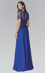 4 of 6 Elizabeth K GL2042 Dress Royal-Blue