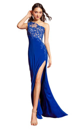 1 of 3 Elizabeth K GL2066 Dress Royal-Blue