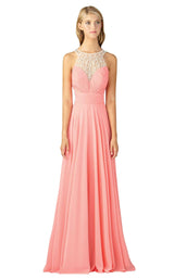 1 of 4 Elizabeth K GL2075 Dress Coral
