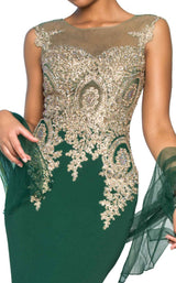 3 of 4 Elizabeth K GL2166 Dress Green