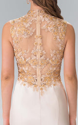 8 of 8 Elizabeth K GL2226 Dress Champagne