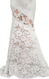 7 of 8 Elizabeth K GL2249 Dress Ivory