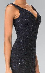 6 of 8 Elizabeth K GL2249 Dress Navy