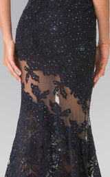 8 of 8 Elizabeth K GL2249 Dress Navy