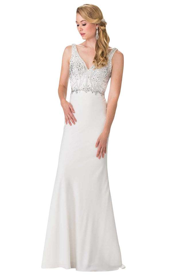 Elizabeth K GL2261 Dress White