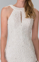 3 of 4 Elizabeth K GL2262 Dress Ivory