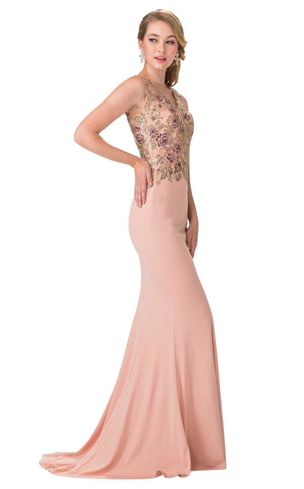Elizabeth K GL2270 Dress Blush