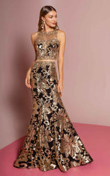 1 of 4 GLS by Gloria GL2272 Dress Black