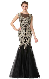 1 of 3 Elizabeth K GL2319 Dress Black