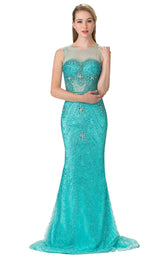 1 of 3 Elizabeth K GL2337 Dress Tiffany