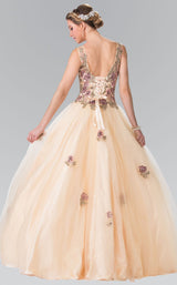 2 of 4 Elizabeth K GL2346 Dress Champagne