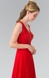 5 of 6 Elizabeth K GL2363 Dress Red