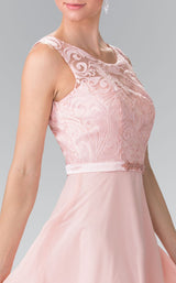 8 of 14 Elizabeth K GL2364 Dress Blush
