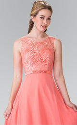 10 of 14 Elizabeth K GL2364 Dress Coral