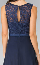 14 of 14 Elizabeth K GL2364 Dress Navy