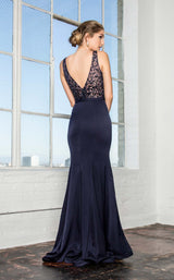 2 of 4 Elizabeth K GL2372 Dress Navy