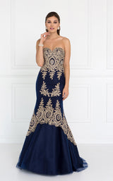 1 of 2 Elizabeth K GL2428 Dress Navy