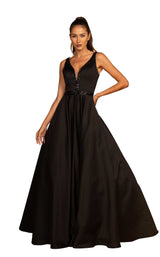 1 of 6 Elizabeth K GL2532 Dress Black