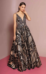 1 of 4 GLS by Gloria GL2538 Dress Black