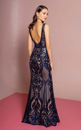 2 of 4 Elizabeth K GL2551 Dress Navy