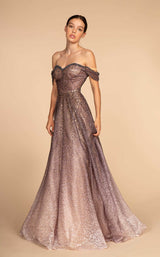 1 of 4 GLS by Gloria GL2570 Dress Mauve