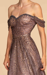 3 of 4 GLS by Gloria GL2570 Dress Mauve