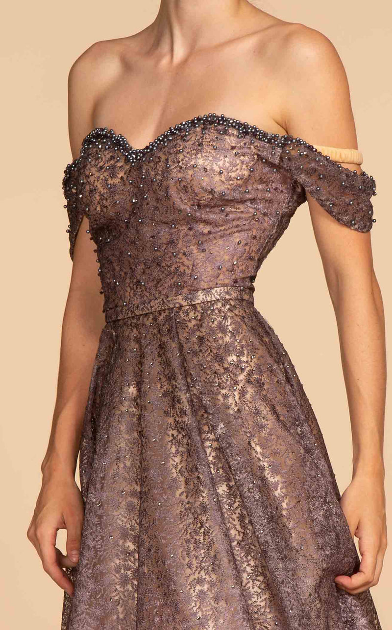 GLS by Gloria GL2570 Dress Mauve