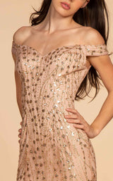 3 of 4 Elizabeth K GL2585 Dress Rose-Gold