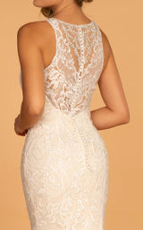 4 of 4 GLS by Gloria GL2597 Dress Ivory-Champagne