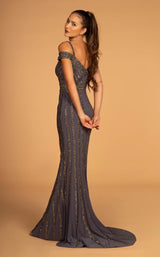 2 of 4 GLS by Gloria GL2629 Dress Charcoal