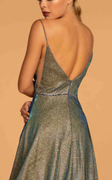 4 of 4 Elizabeth K GL2644 Dress Aqua