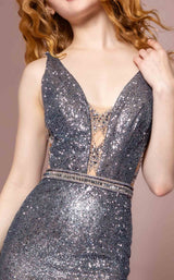 3 of 4 Elizabeth K GL2678 Dress Charcoal