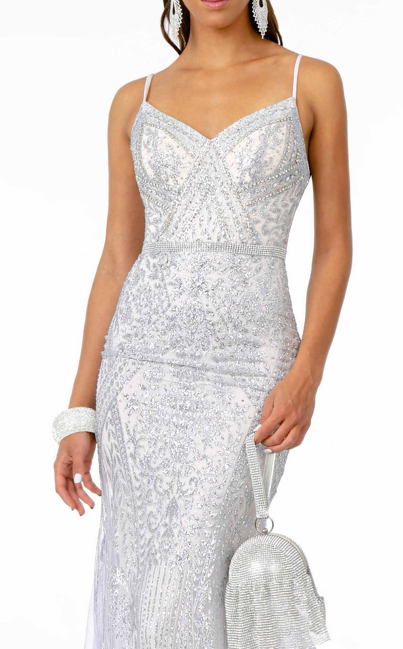 Elizabeth K GL2679 Dress Silver