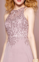6 of 8 Elizabeth K GL2680 Dress Mauve