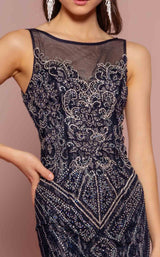 3 of 4 GLS by Gloria GL2685 Dress Navy