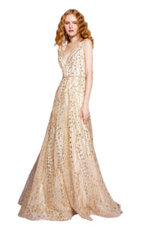 1 of 4 Elizabeth K GL2691 Dress Champagne