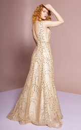 2 of 4 Elizabeth K GL2691 Dress Champagne