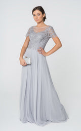 Elizabeth K GL2813 Dress Silver