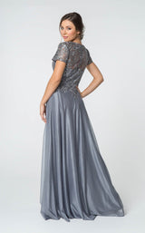 3 of 6 GLS by Gloria GL2829 Dress Silver