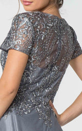 6 of 6 GLS by Gloria GL2829 Dress Silver